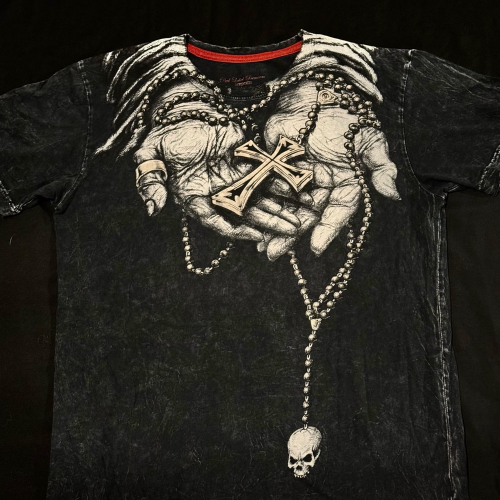 Affliction Ozzy Osbourne Black Graphic T-Shirt